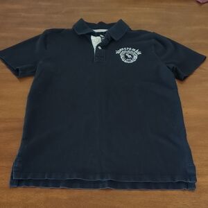 Abercrombie & Fitch Black Polo Shirt for Men